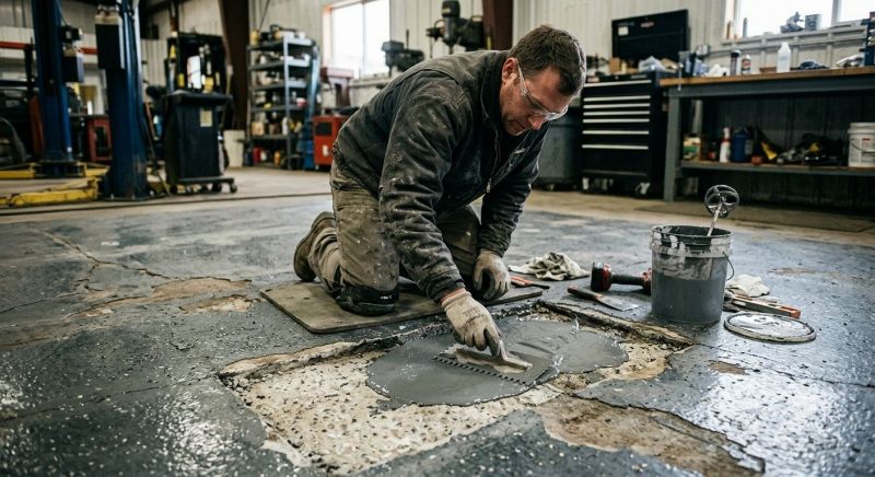 Floor Coating Repair in Loudoun County, VA