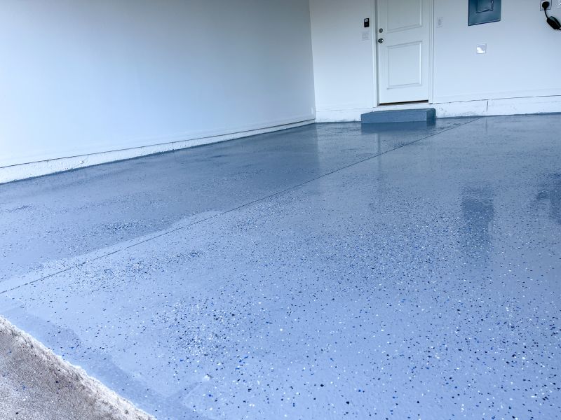 Garage Floor Epoxy Resurfacing