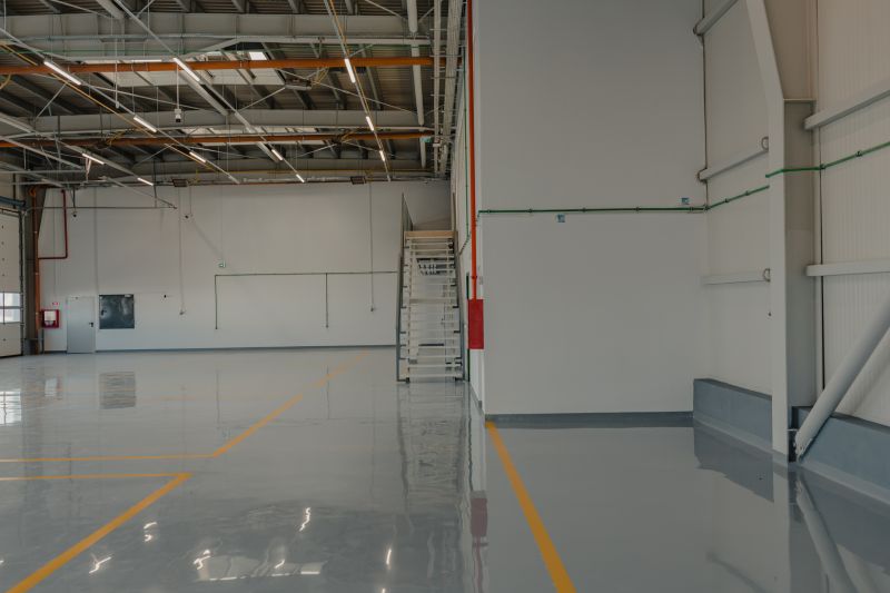 Speckled Garage Floor Painting in Annapolis, MD